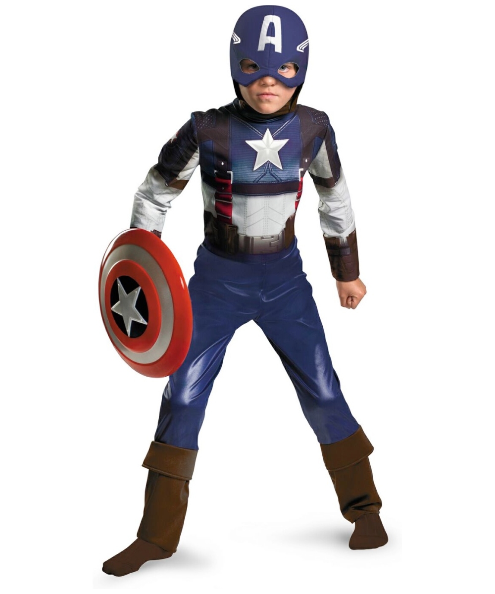 costume zombie captain america Movie   America Kids Costumes Movie Halloween Captain Costume