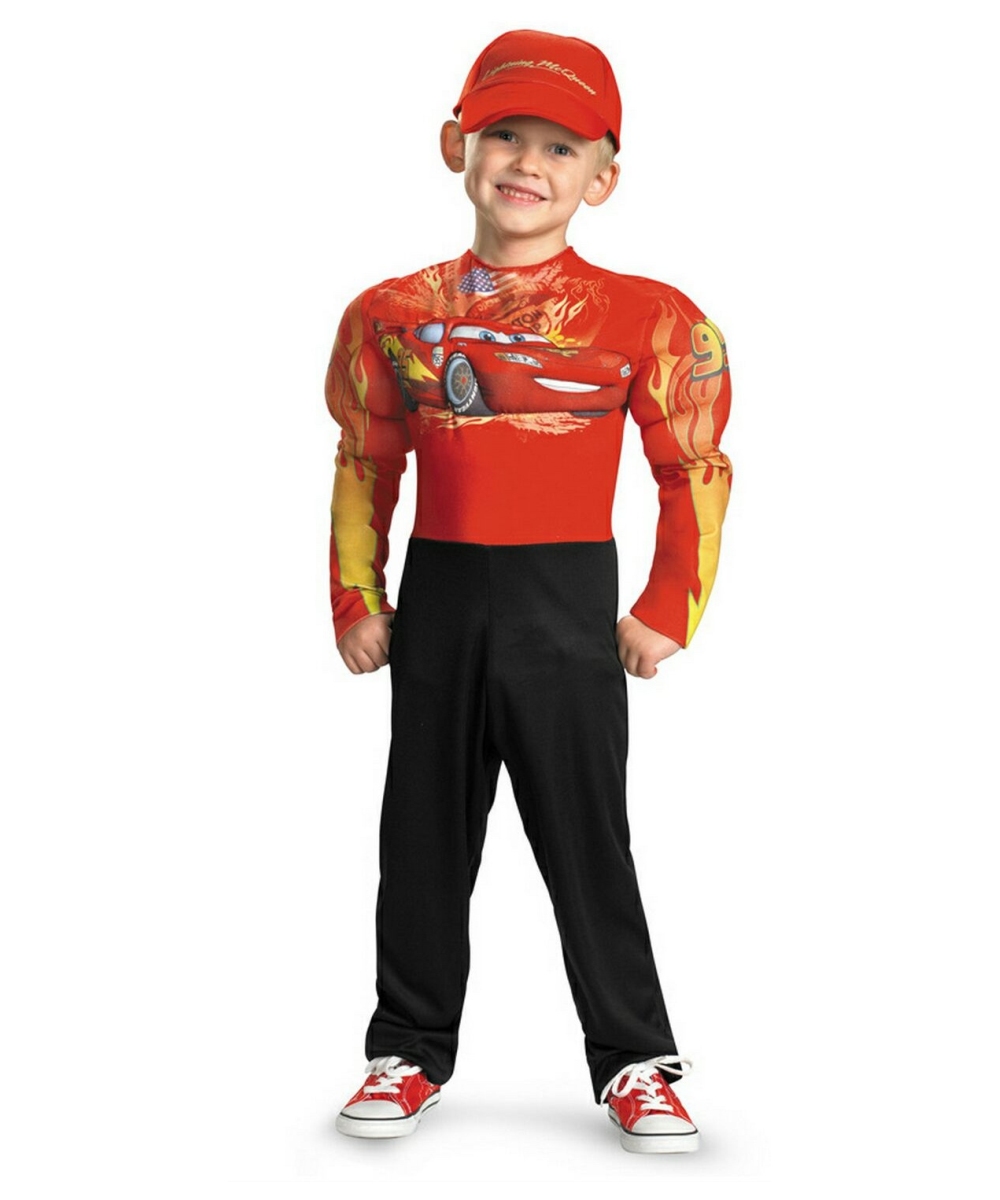  Boys Lightning Mcqueen Costume