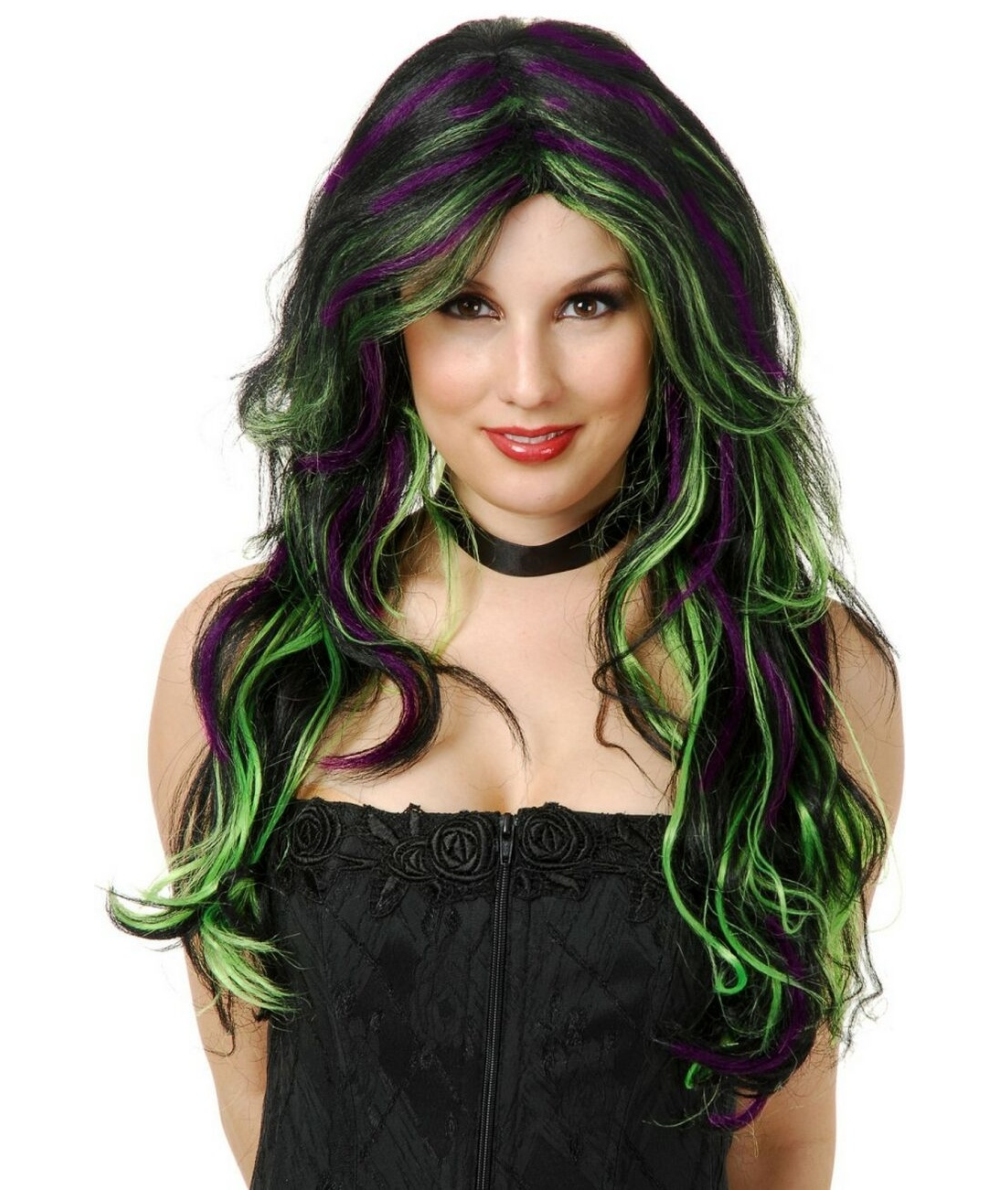  Emerald Witch Wig