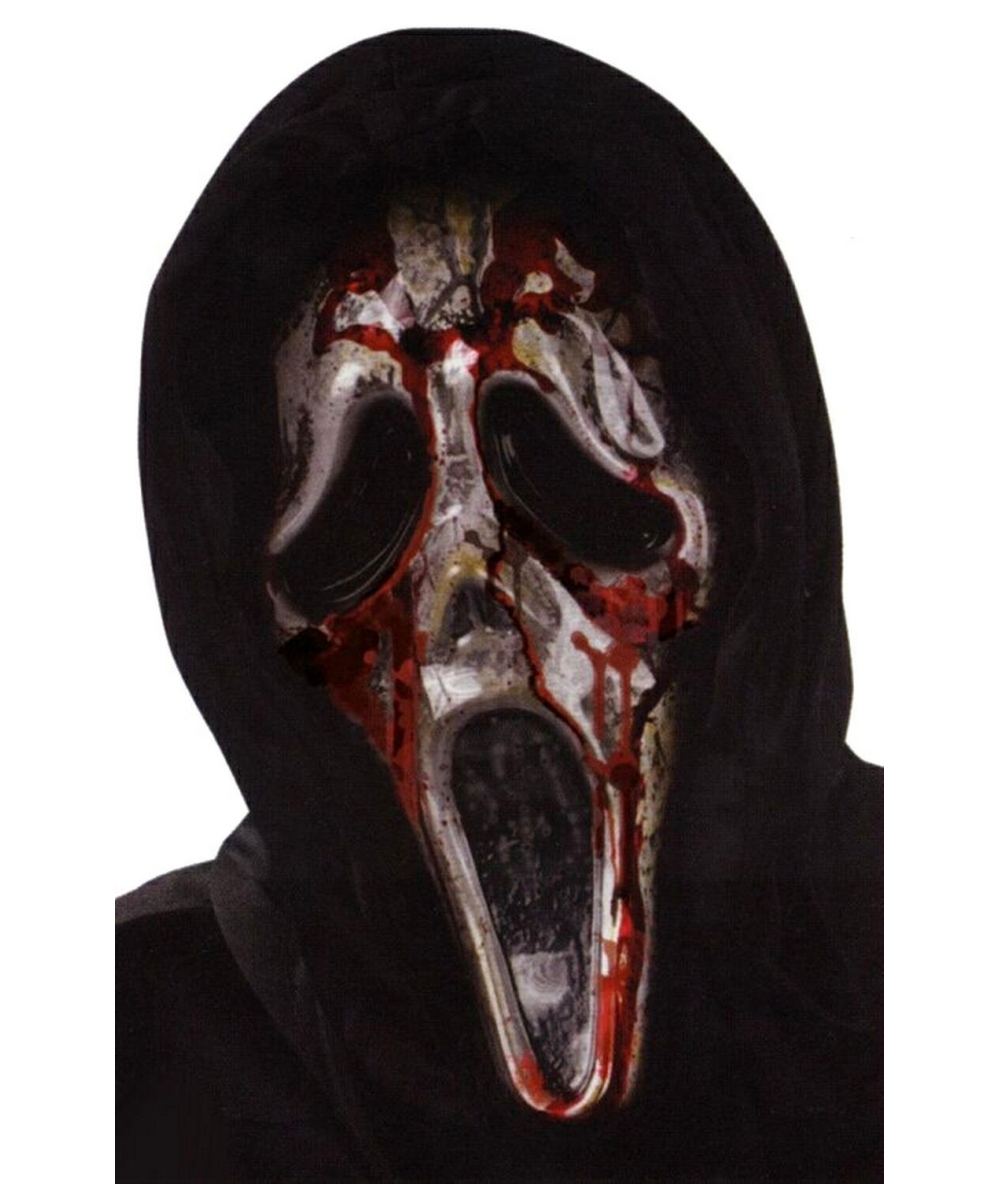  Ghost Face Bleeding Zombie Mask