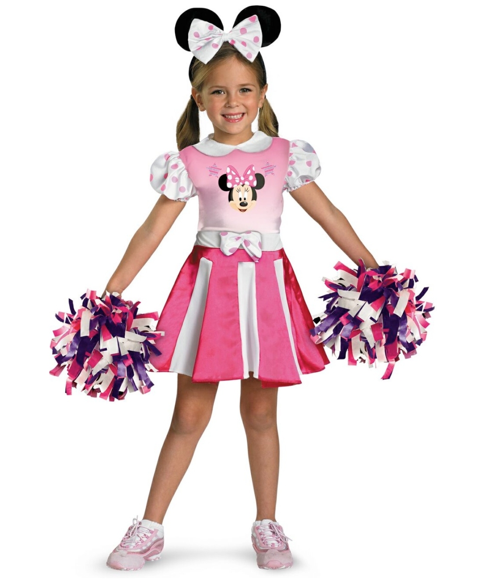  Girls Cheerleader Disney Costume