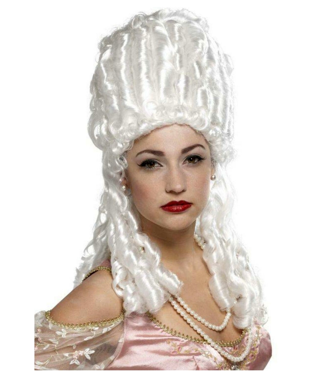 Ghost Marie Antoinette White Queen Wig 