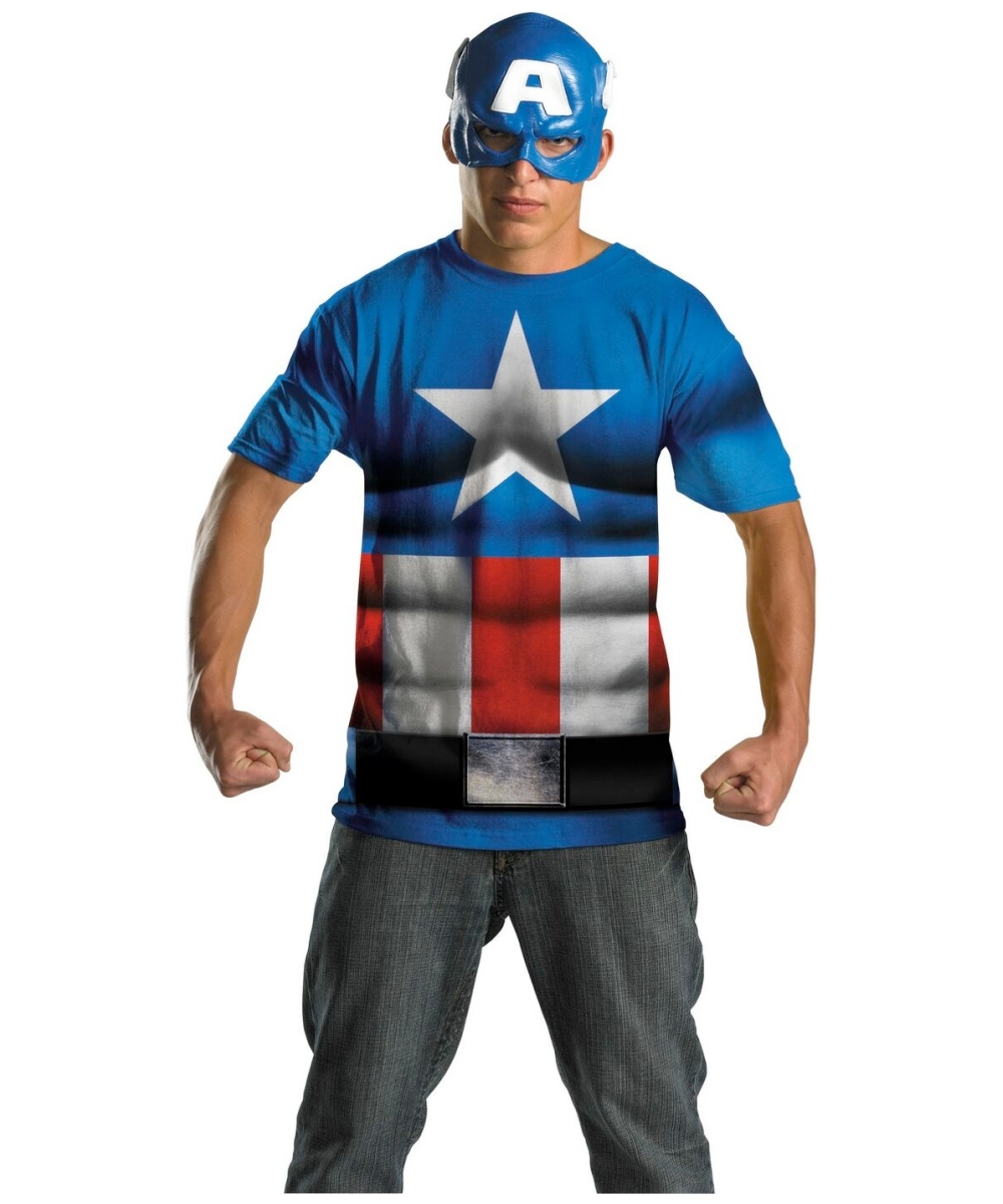  Mens Captain America Kit