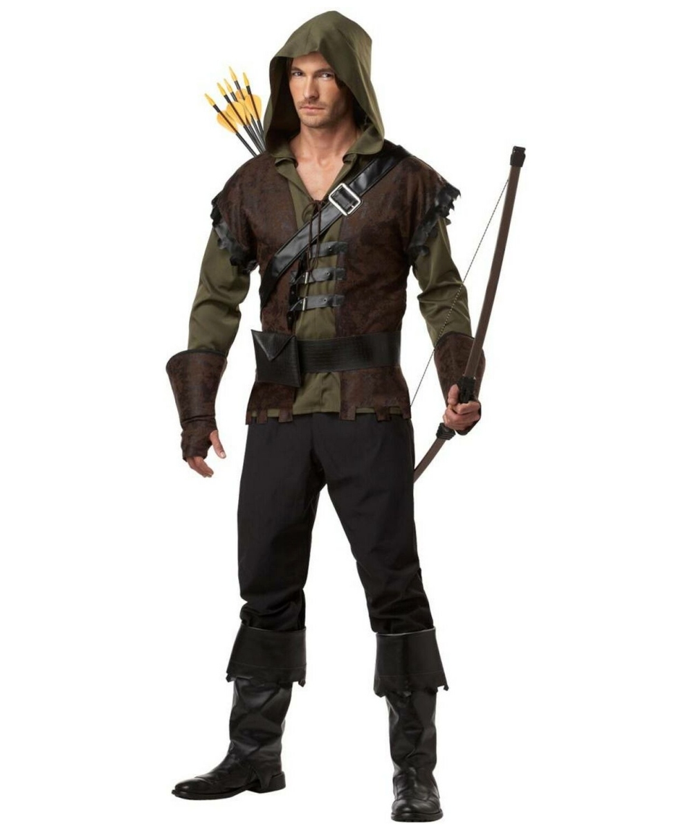  Mens Robin Hood Medieval Costume