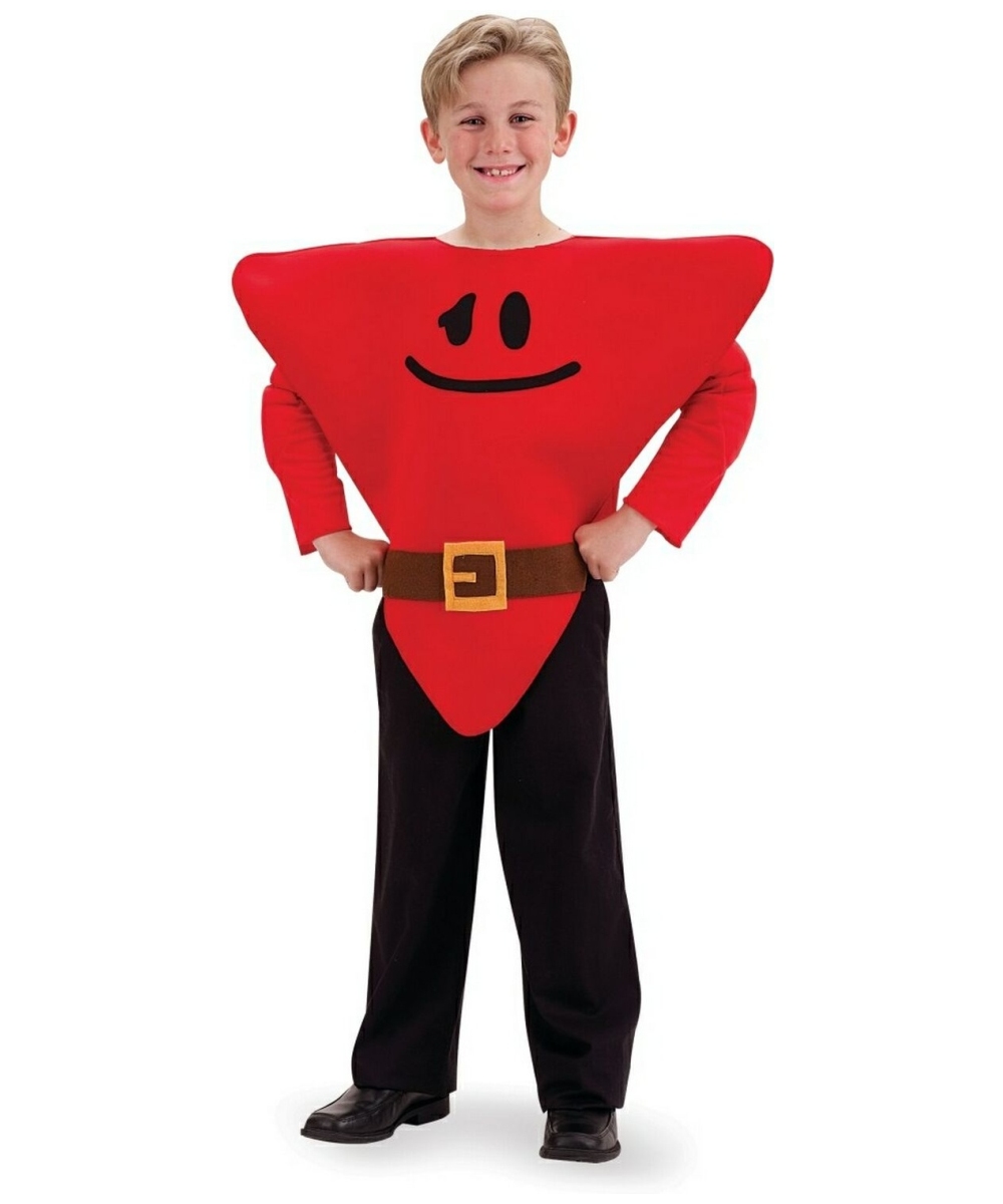 Mr. Men And Little Miss Mr. Strong Costume - Kids Costume