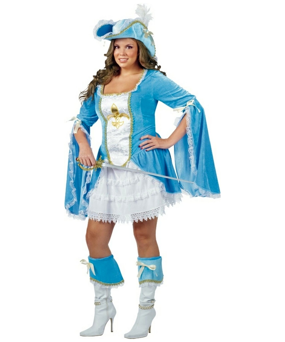  Musketeer plus size Costume
