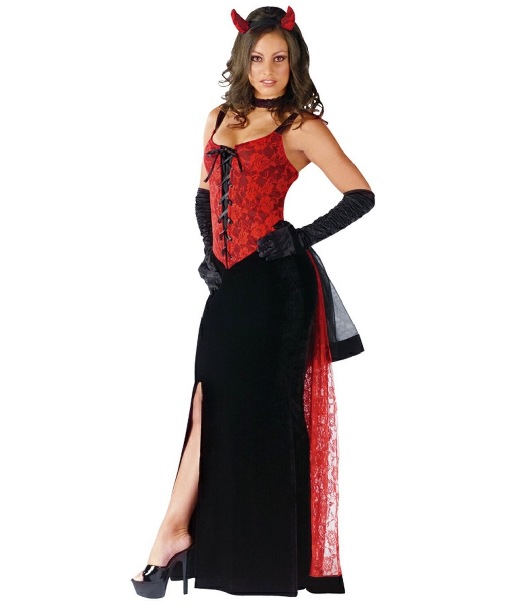 Devil Luscious Adult Costume - Women Hallowee Costumes