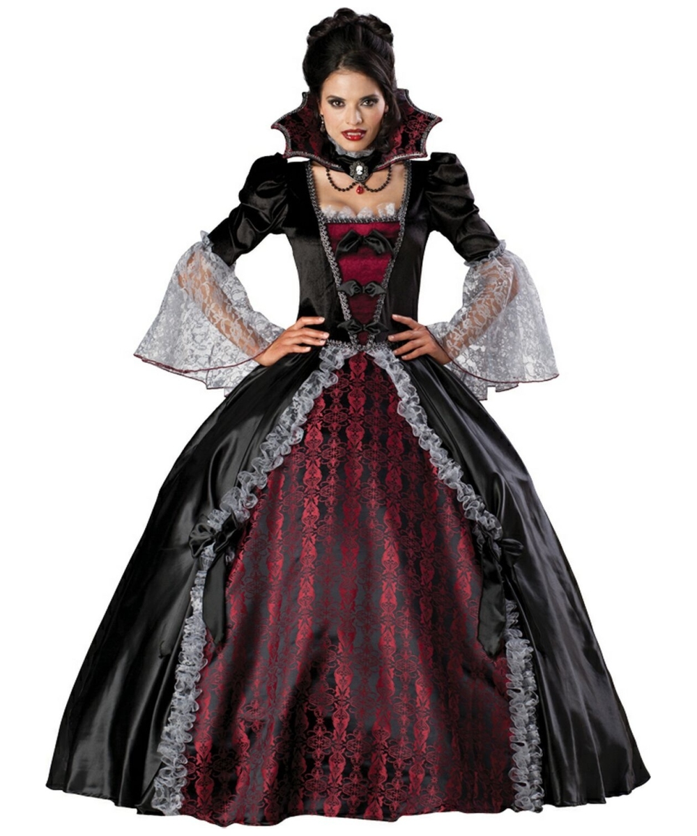 Adult Vampiress of Versailles Halloween Costume - Vampire Costumes