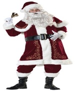 Adult Santas Elf Costume - Men Costumes