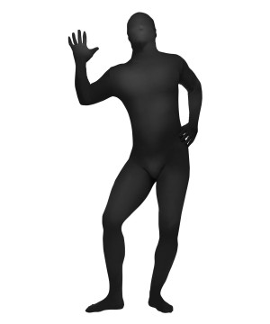 Black Skin Suit Adult Costume