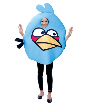 Blue Angry Birds Kids Costume