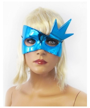 Blue Starburst Adult Mask