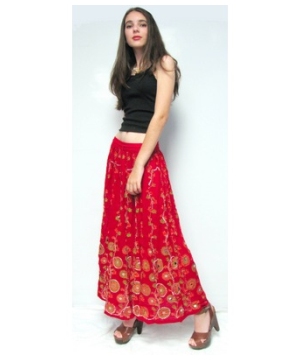 Bohemian Peasant Skirt - Bohemian Long Skirt