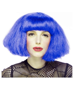 Fashionista Blue Adult Wig