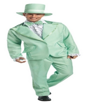 Adult Funky Tuxedo Pastel Green Costume - Men Costume