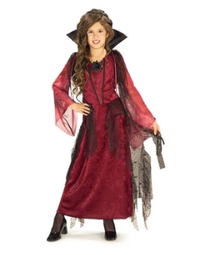  Gothic Vampire Girl Costume