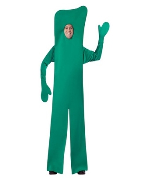 Adult Gumby Open Face Costume - Men Gumby Costume for Halloween