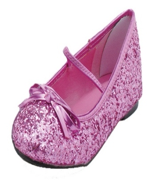 Pink Glitter Kids Shoes