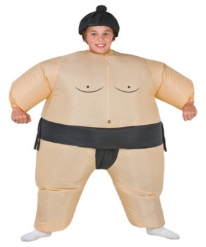 Inflatable Sumo Kids Costume