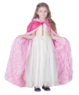 Light Pink Cape Girl Costume