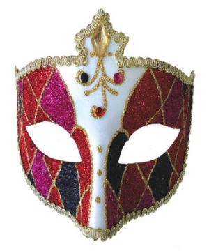 Mardi Gras Masquerade Adult Halloween Mask