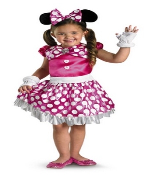 Shimmer Minnie Mouse Girl Costume