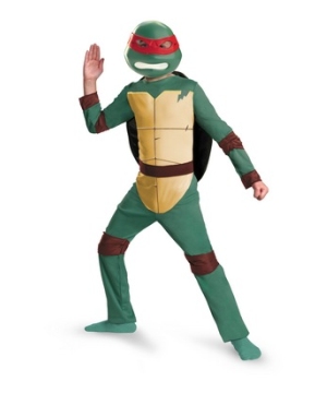 Teenage Mutant Ninja Turtles Raphael Animated Costume - Kids Ninja Costumes