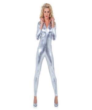  Silver Metallic Costume