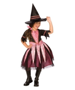  Sparkle Witch Kids Costume