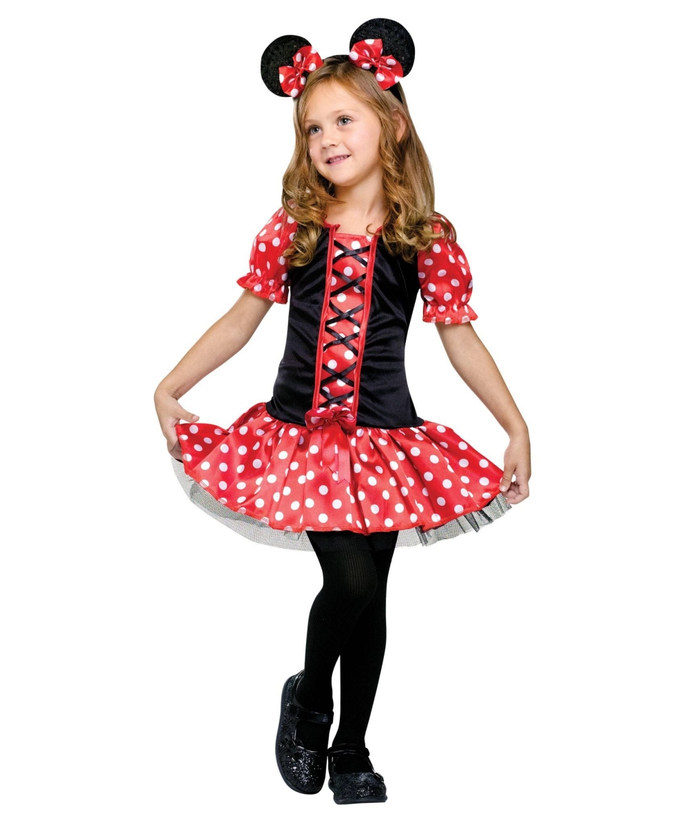  Miss Mouse Girls Costume