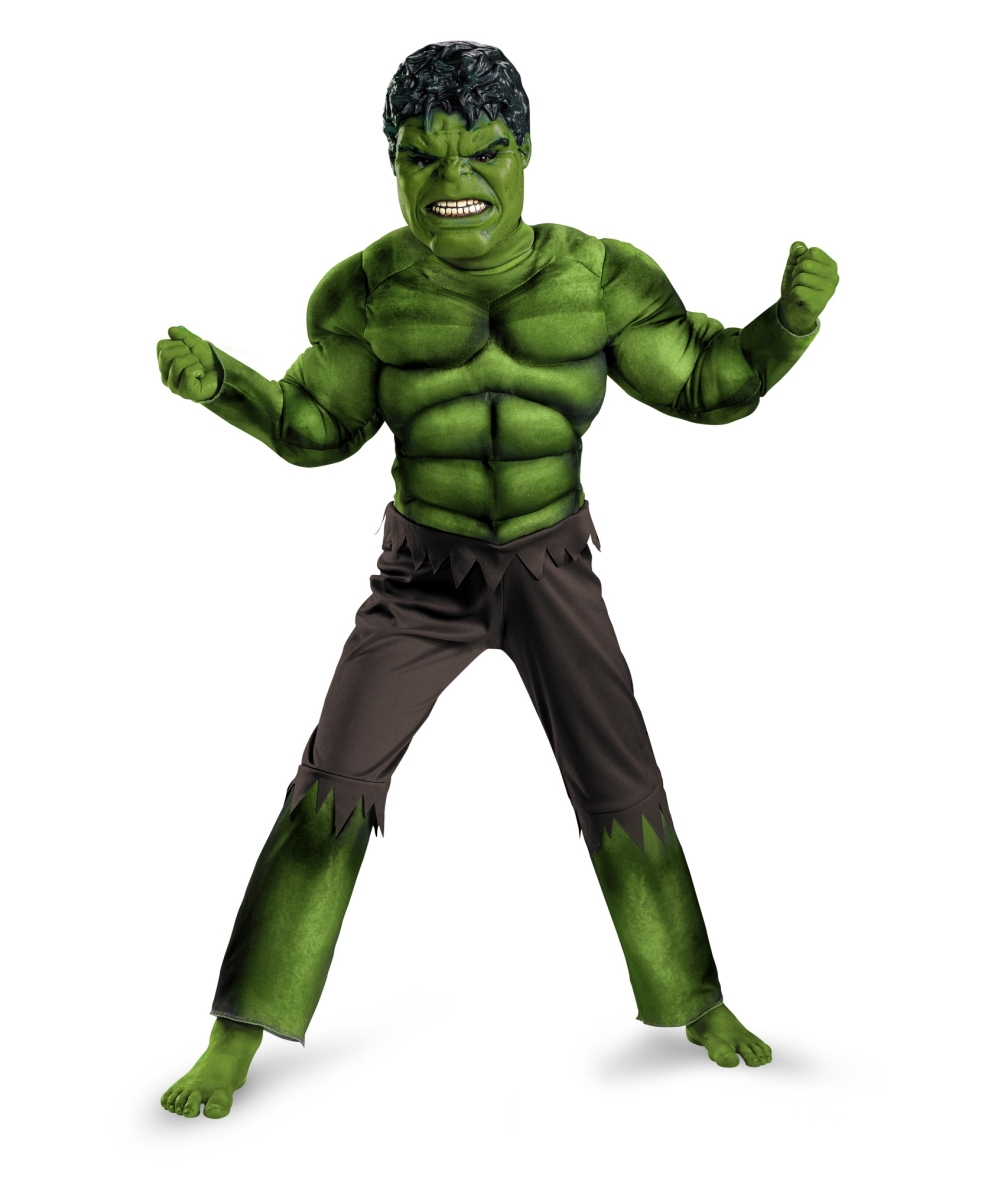  Avengers Hulk Boys Costume