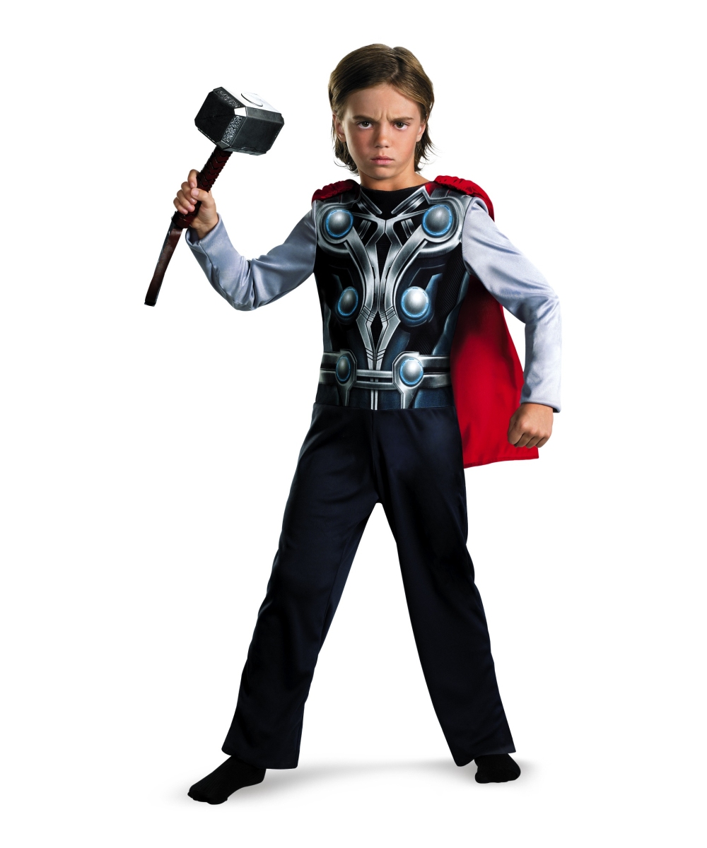  Avengers Thor Boys Costume