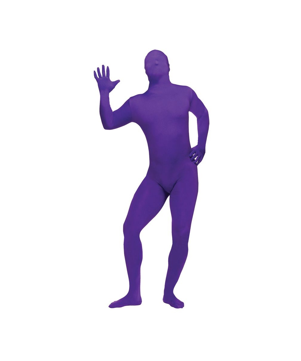 Adult Purple Skin Suit Costume - Adult Costumes