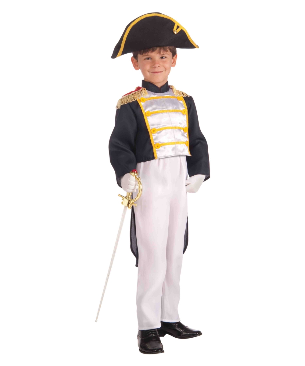 Colonial General Kids Costume