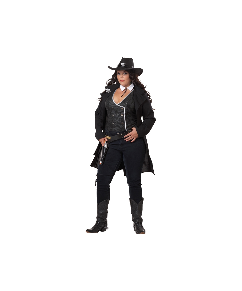 plus size western costumes