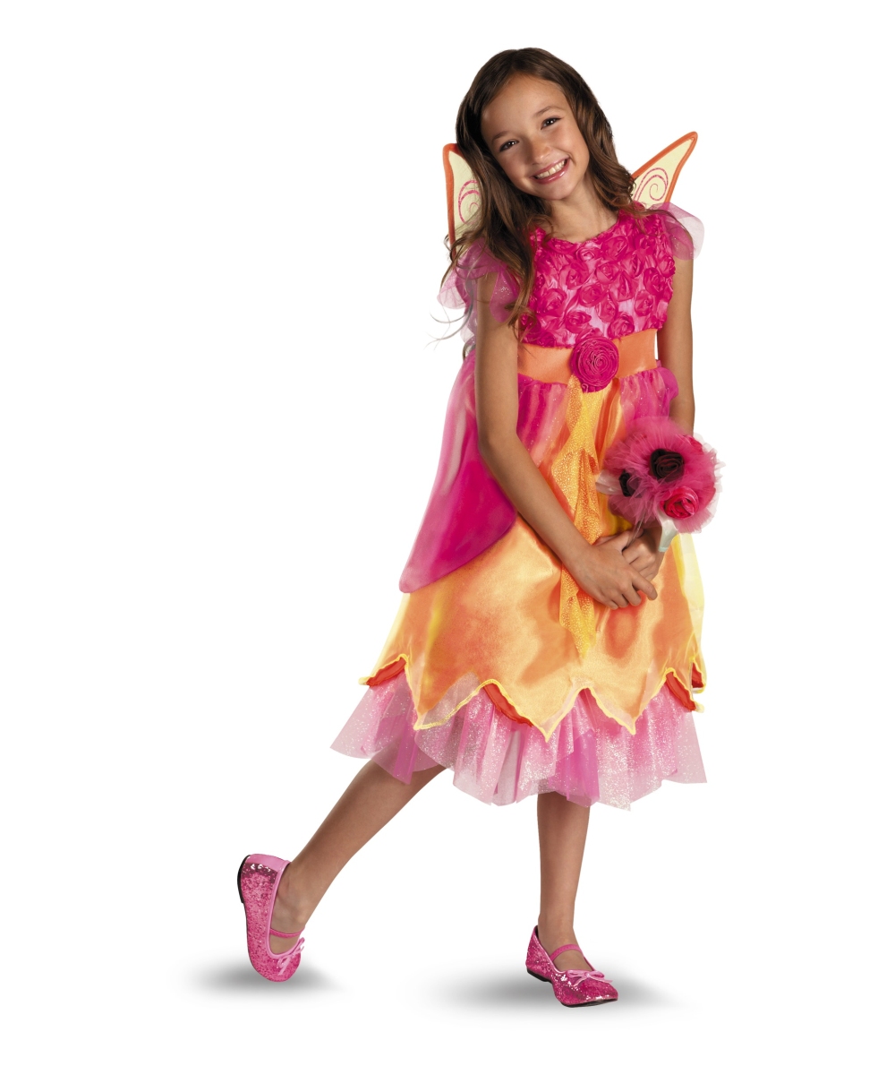  Garden Fairy Girl Costume