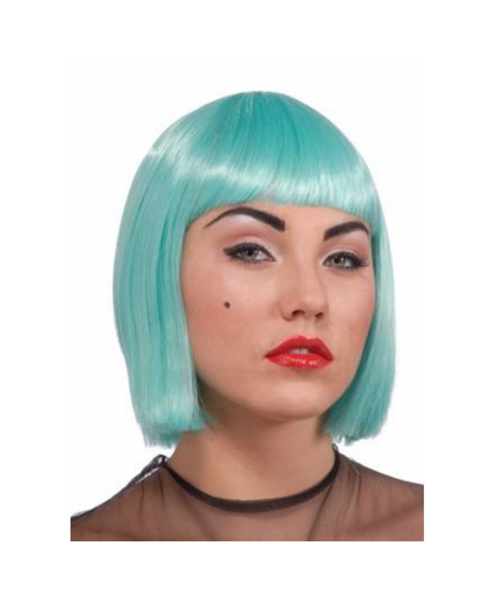  Lady Gaga Turquoise Wig