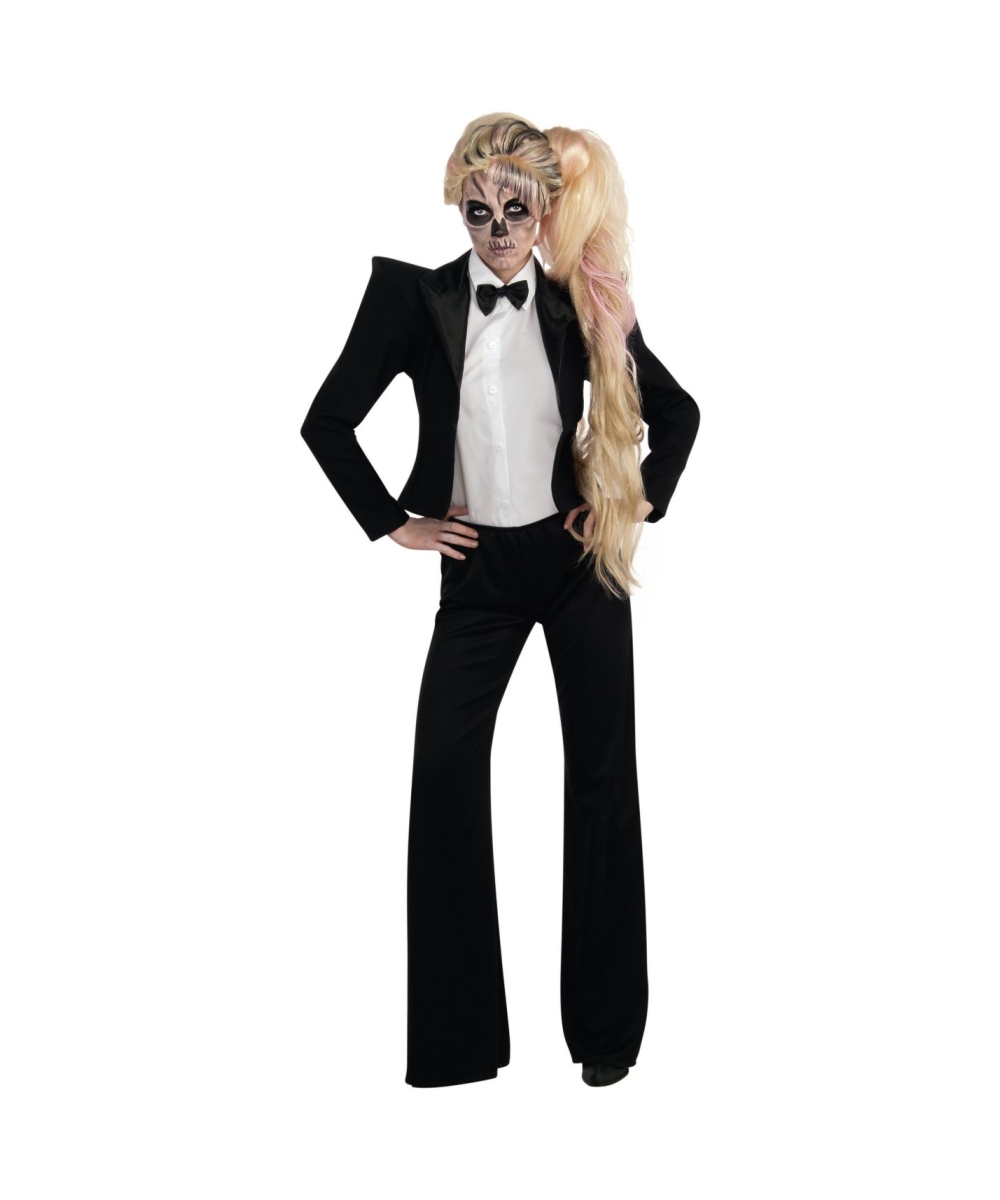  Lady Gaga Tuxedo Costume