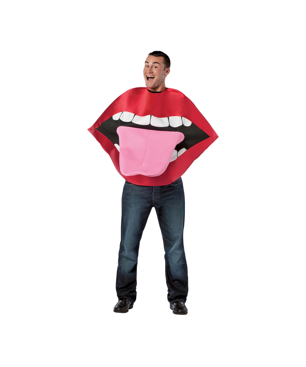  Lips Tongue Costume