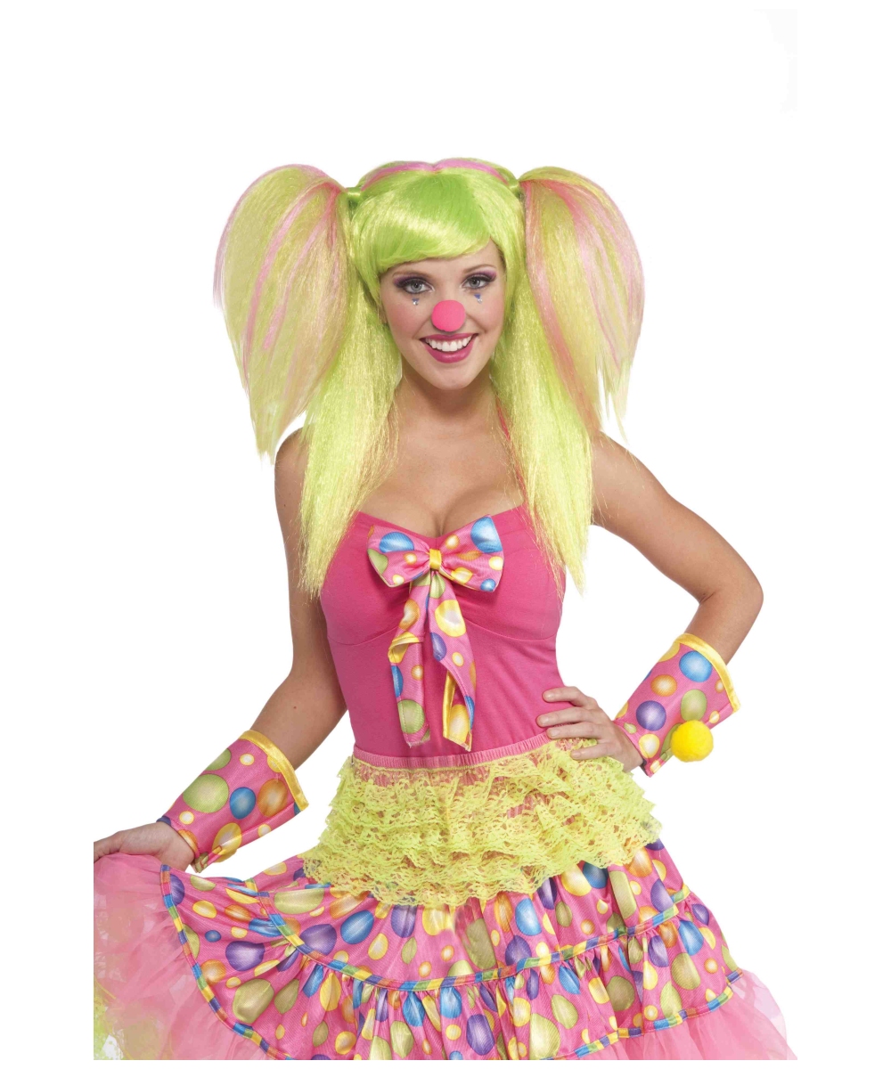  Lollipop Lily Clown Wig