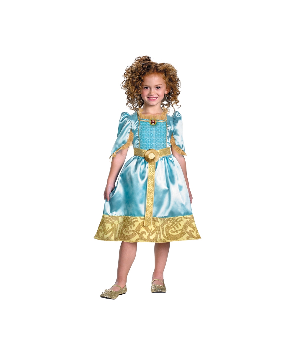  Merida Disney Girl Costume