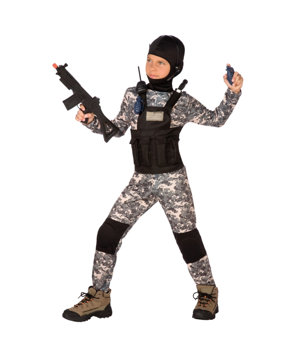 Army Navy Seal Kids Costume - Boy Costumes