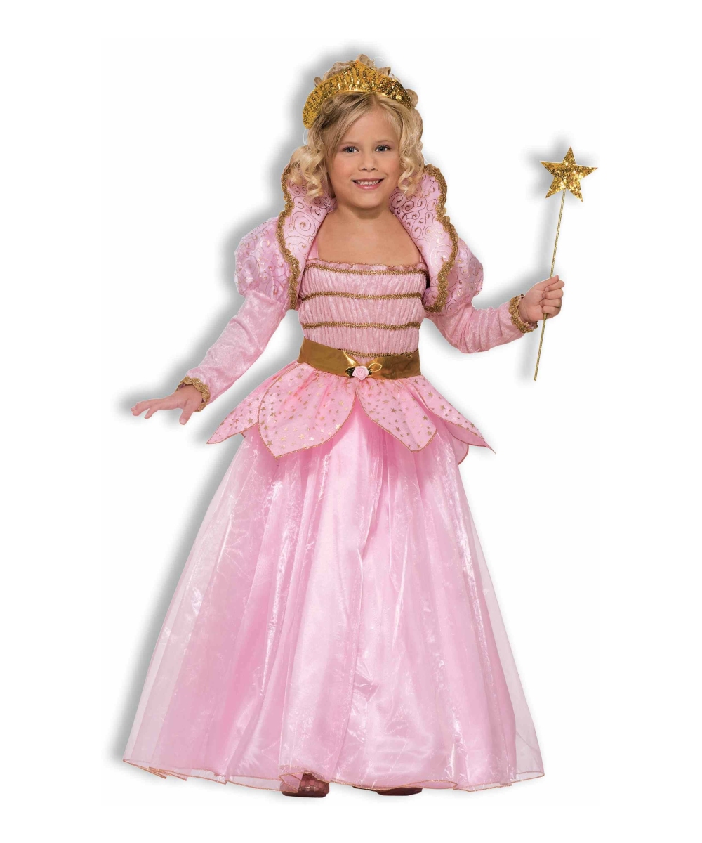  Pink Princess Girl Costume