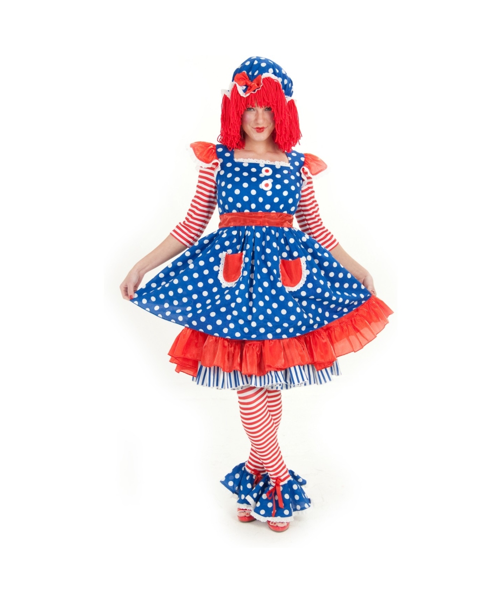  Raggedy Ann Women Costume