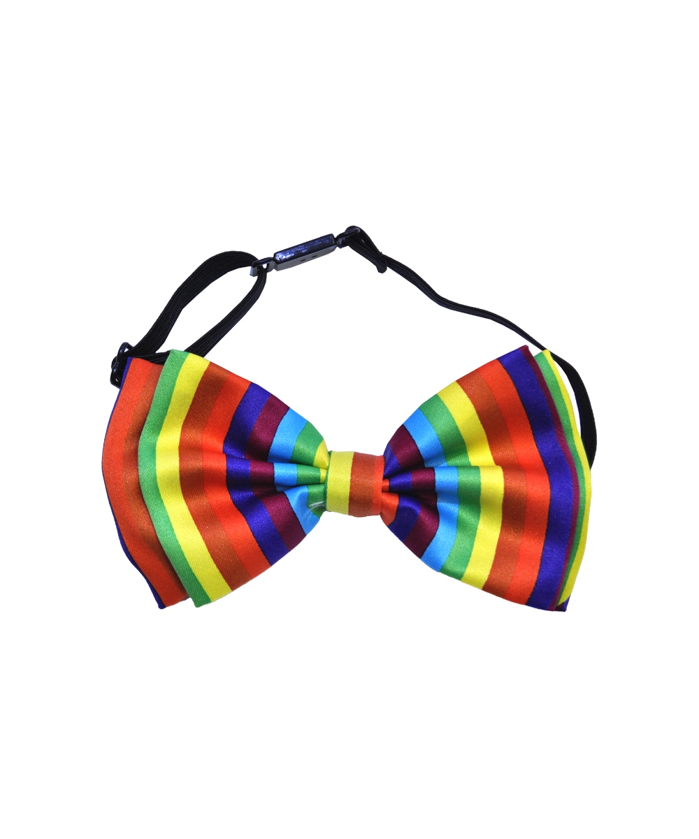  Rainbow Bow Tie