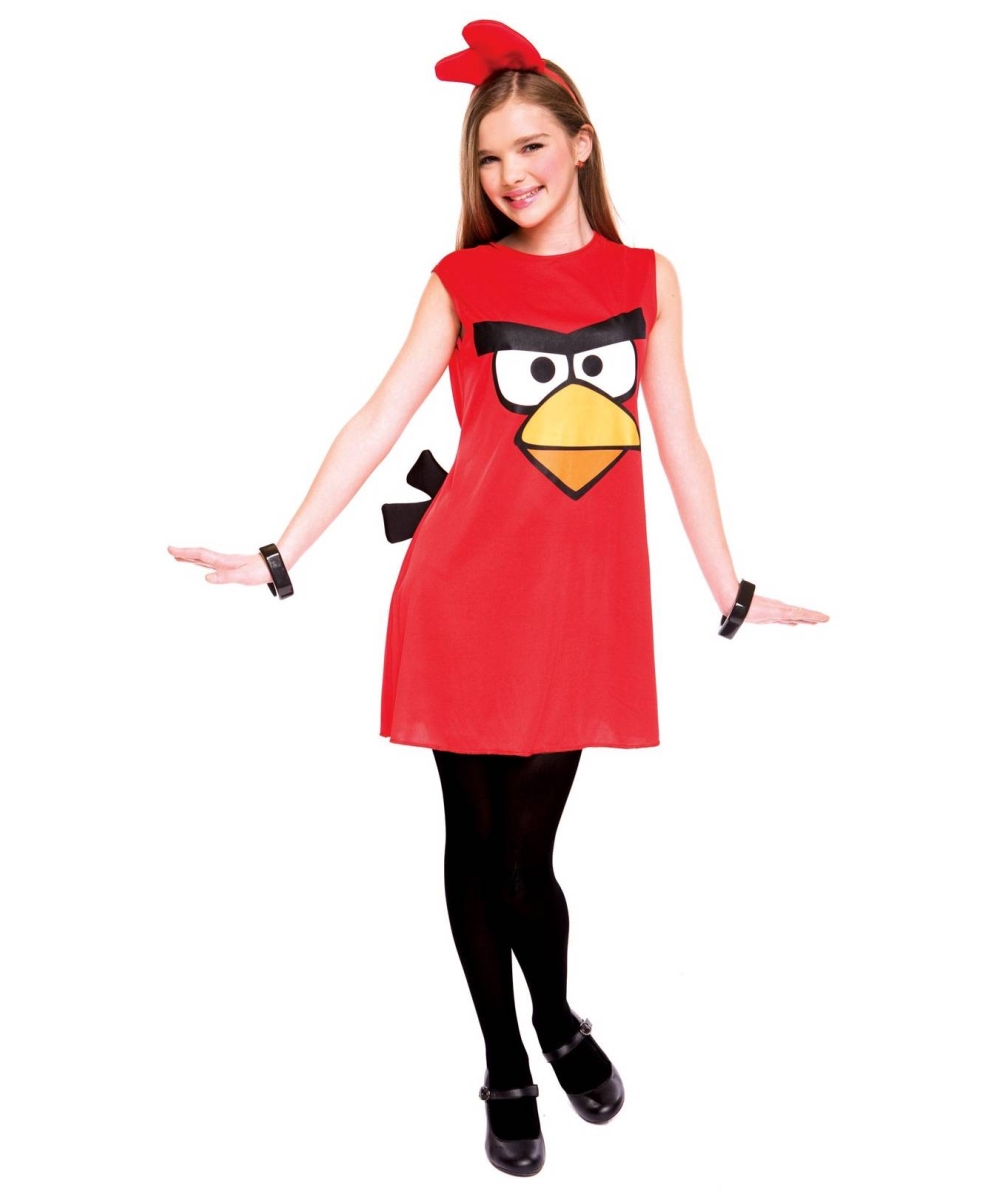  Red Angry Birds Kids Costume