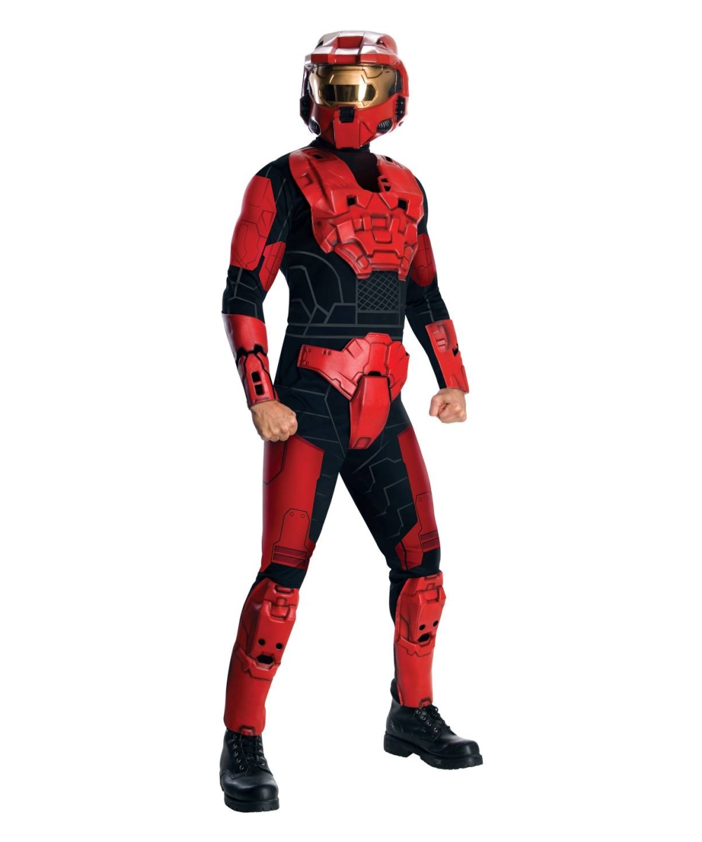 Adult Red Spartan Movie Costume - Adult Movie Costumes