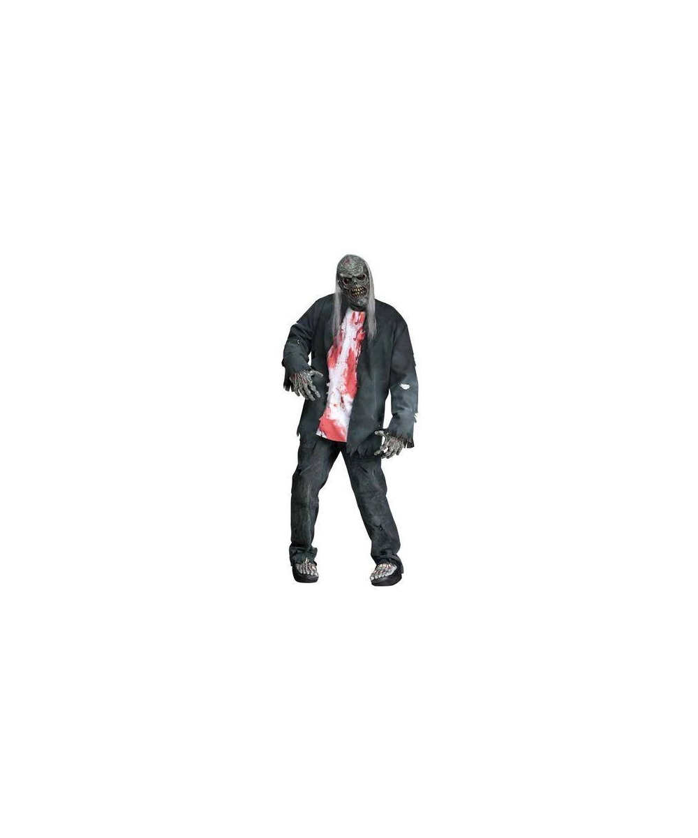 Scary Zombie Halloween Adult Costume Men's Costumes