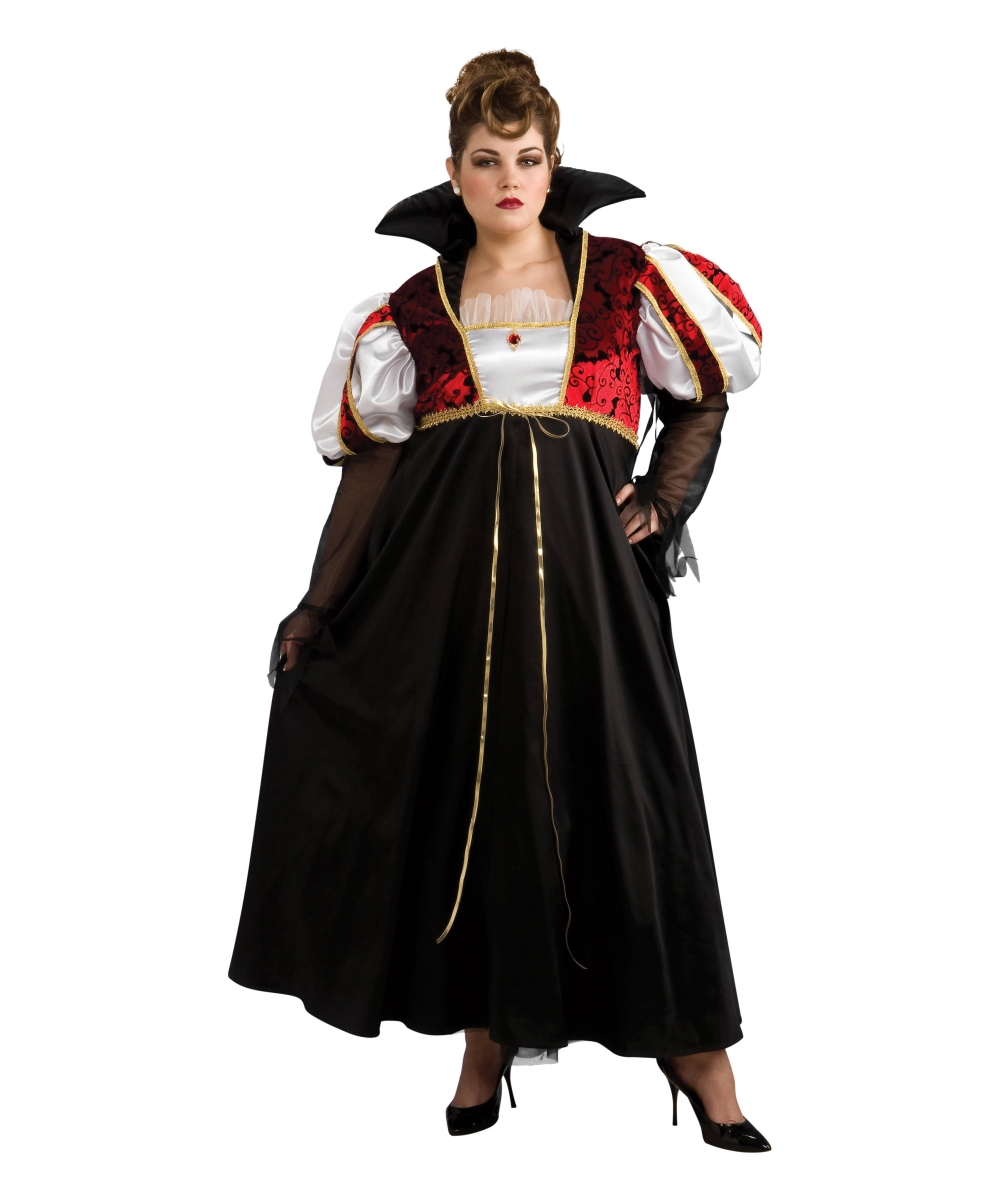  Royal Vampire plus Women Costume