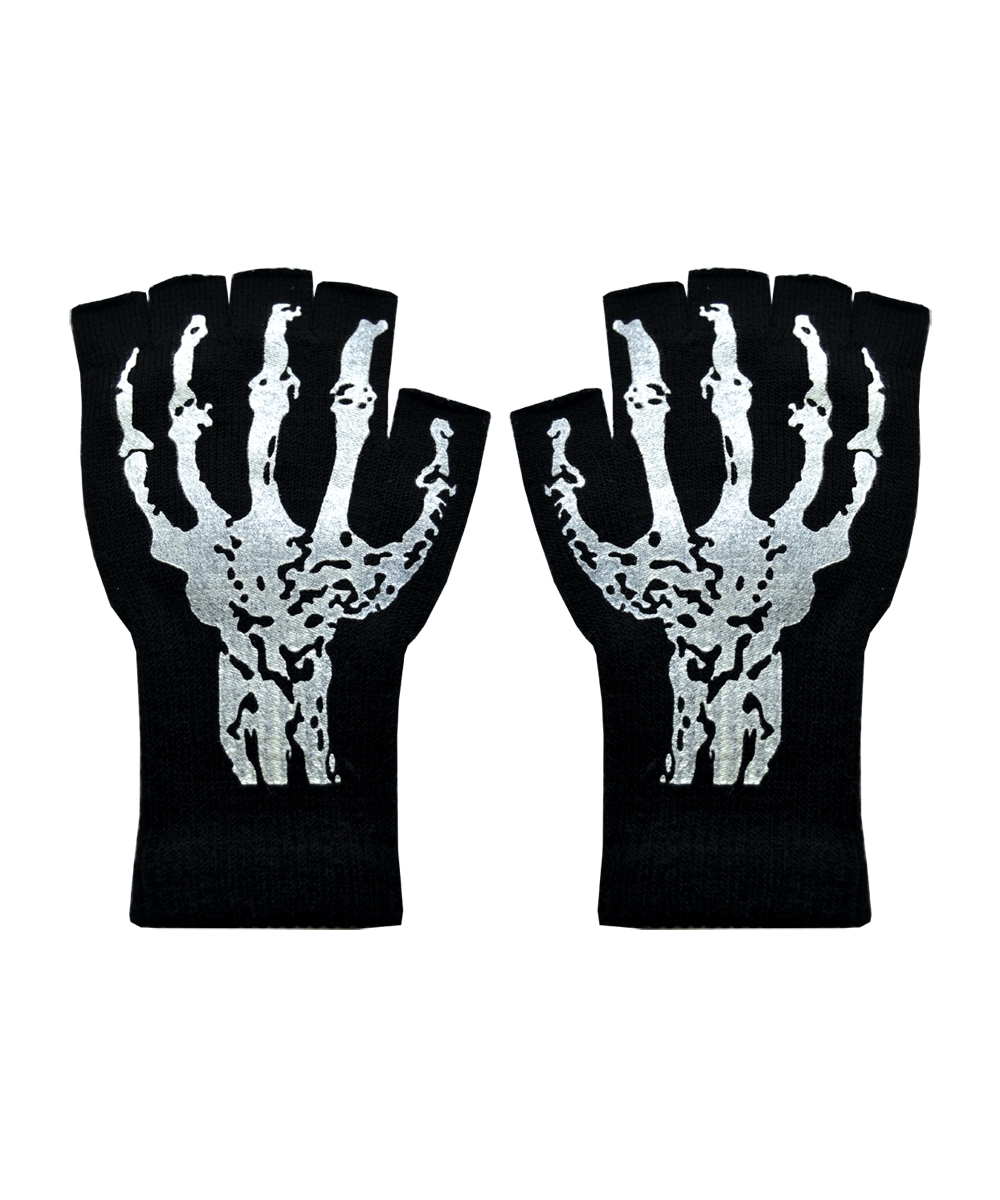 Short Skeleton Gloves
